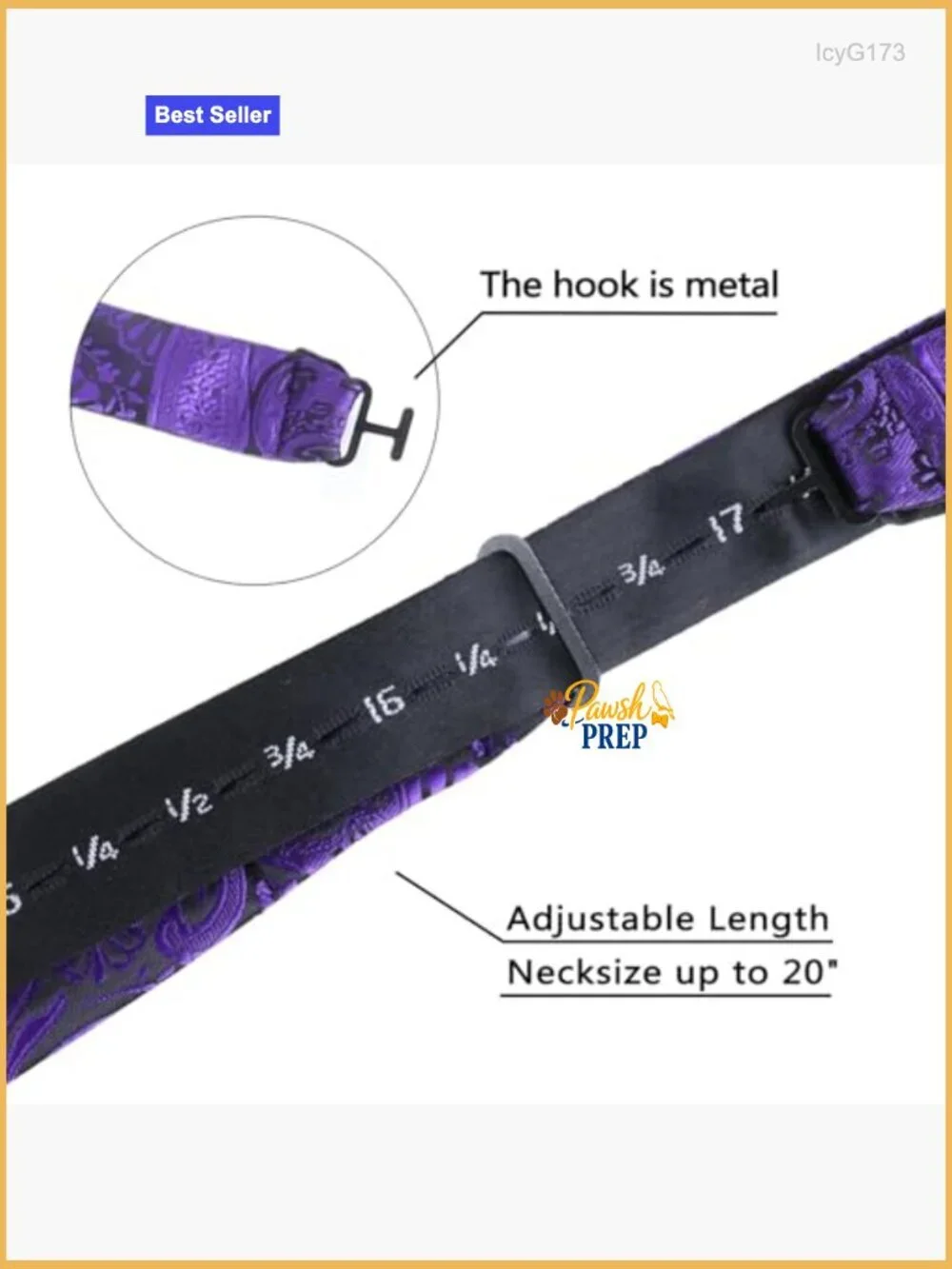 Men's Self-Tied Paisley Bow Tie Set with Pocket Square, 100% Polyester